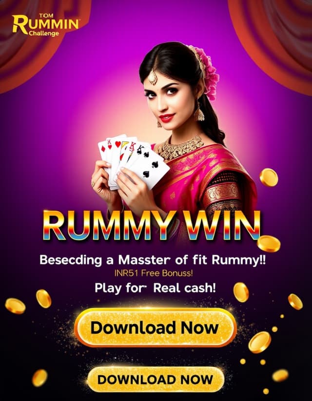 Rummy Win Banner